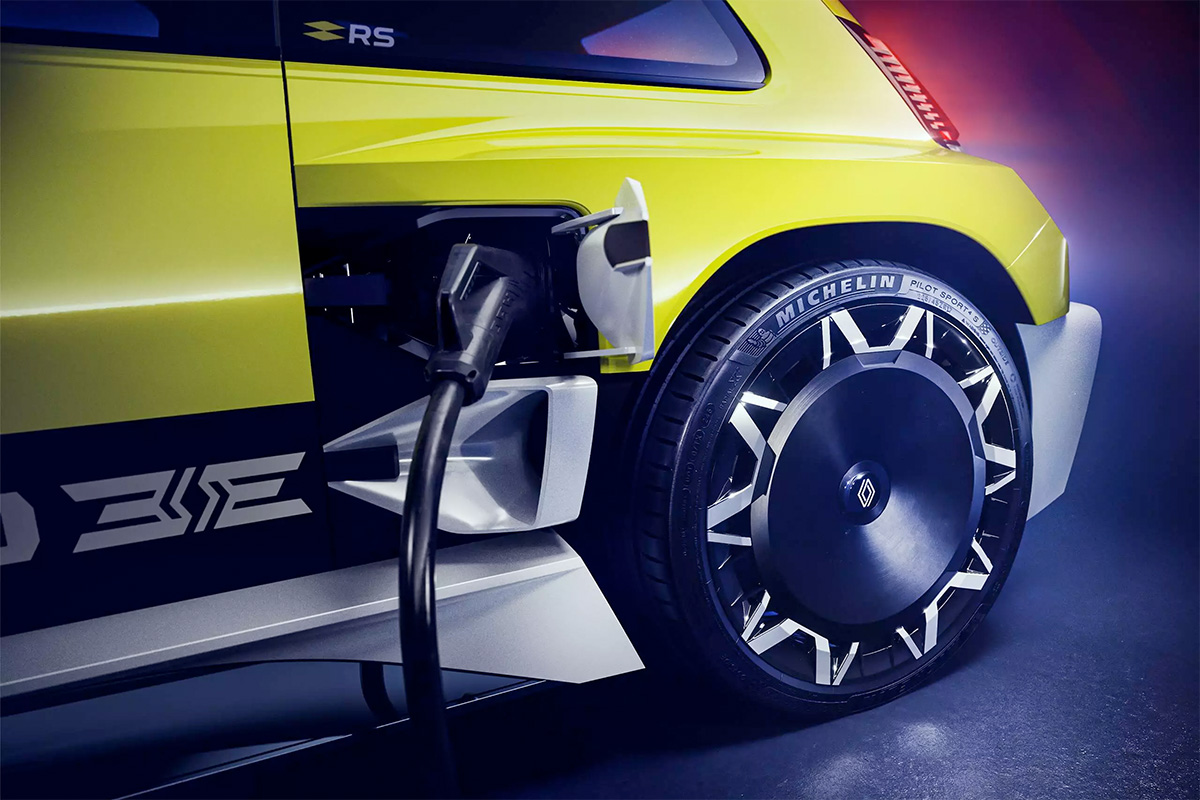 laadpunt ingebouwd in zijluchtinlaat