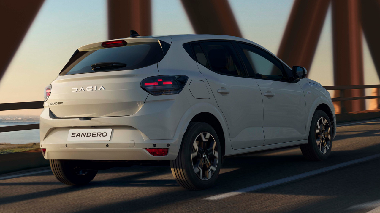 sandero achterzijde