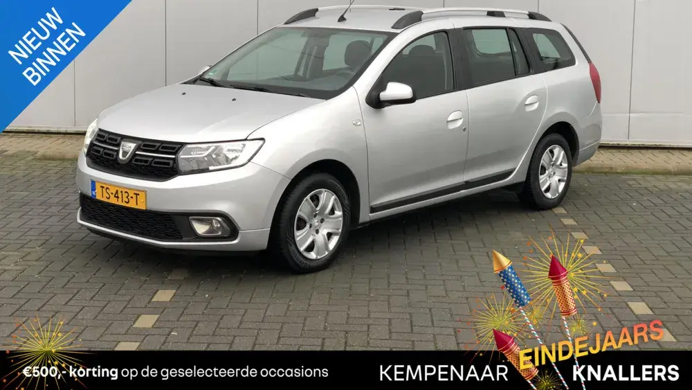eindejaarsknallers dacia logan