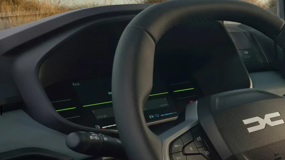 7'' digitaal display