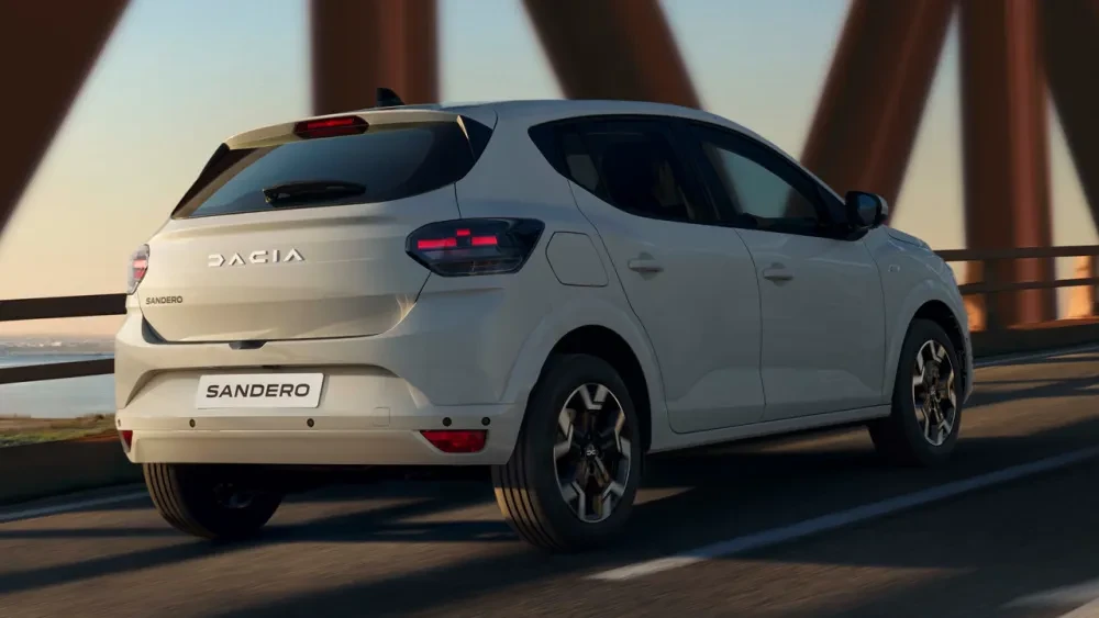 sandero achterzijde