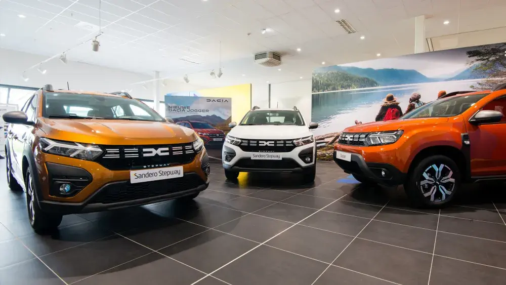 showroom Dacia